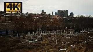 SOUNDS OF A LOCAL GRAVEYARD | UZBEKISTAN 4K
