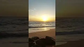 No Copyright Videos - Sunset at Wellawaththa Beach - No Copyright Zone