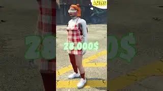 СКОЛЬКО СТОИТ ШМОТ №2 GTA 5 RP #shorts