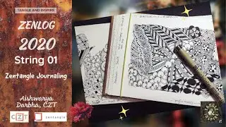 Zenlog31 - Zentangle Journaling - Introduction - Aishwarya Darbha