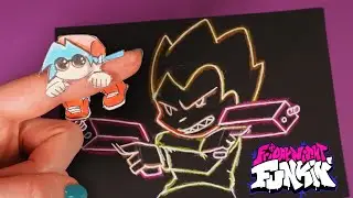 Пико и Бойфренд из игры Friday Night Funkin |  Фрайдей Найт Фанкин