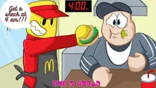 Get a snack at 4 am / Ema's World #roblox