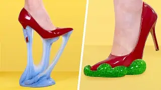 Knusprige und Weiche Sachen Mit High Heels Zerdrücken!