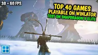 Top 40 Playable Winlator Games For Snapdragon 8 Elite With 60fps High Graphics