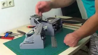 Двоильная машинка. Инструкция по настройке. Ломаем нож!