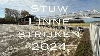 Strijken van stuw Linne