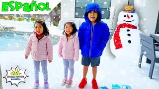 Día loco de nieve con Ryan Emma y Kate!!