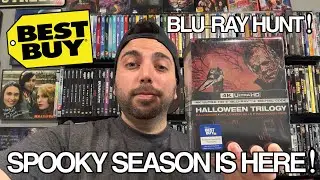 MEGAN & HALLOWEEN 4K BLU-RAY HUNT! BEST BUY DELIVERS ON SPOOKY SEASON!