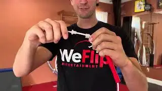 How to adjust the size of your licorice jump rope