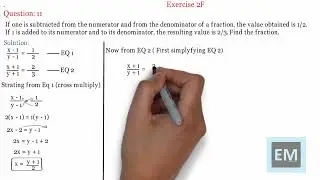 Oxford NSM 7th Edition Book 2 | Linear graph & simultaneous linear Equation | Ex 2F Q-11 Solution