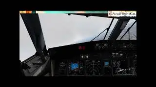 Xplane 12 Rain Effects with the Zibo Mod 738