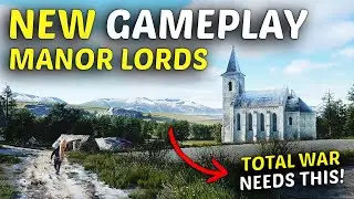 MANOR LORDS has AMAZING BATTLE FEATURES! - Medieval City Builder & RTS Battles