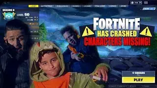 FORTNITE HAS CRASHED, Characters Missing (Official Music Video)
