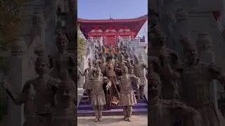 No offense but what if terra-cotta warriors can dance with their emperor? #fyp #chinatravel
