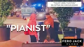 PIANISTA IN BARCELONA PLAYING ETERNAL FLAME | DURING A RIOT
