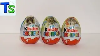 Киндер Сюрприз Видео для детей Новая коллекция Animal Planet