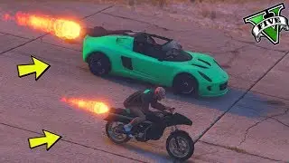 GTA 5 ROCKET BIKE VS ROCKET VOLTIC !!! GTA 5 ITA DLC GUNRUNNING