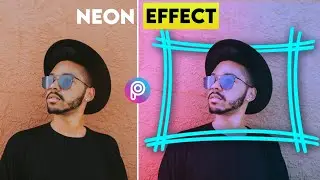 Neon effect editing in PicsArt | PicsArt Tutorial | Rashith Tutorial |