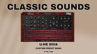 u-he Diva – Classic Sounds Vol. 1 | Presets Inspired by Oberheim, Moog, Korg & Roland