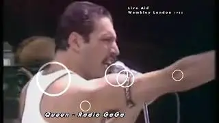 Queen   Radio GaGa   Live Aid   Wembley London 1985