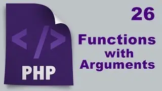 Php Tutorials in Urdu - 26 - Functions with Arguments