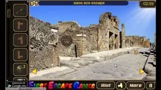 Ancient City Pompeii Escape Walk Through FirstEscapeGames
