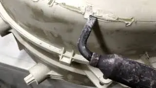 How to replace bearings in an Indesit washing machine's non-separable drum yourself.