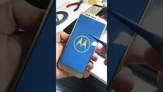 Motorola travado na logo ? não é software? não é botão Power? solução! #motorola #celulares