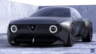 The 2025 Alfa Romeo GTS, concept
