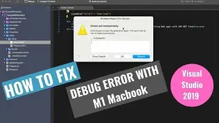 Visual studio 2019 .net core web app /MVC project not running Apple Silicon M1(Steps to Resolve)