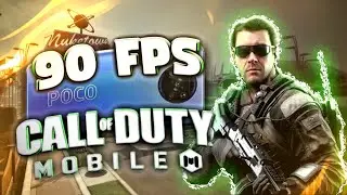 COD MOBILE TESTE DE 90 FPS NO POCO X3 PRO!!!