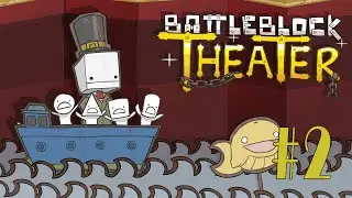 Battleblock Theater | Part 2 | TED THE FRIENDLY DINOSAUR