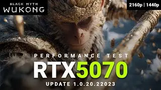Black Myth: Wukong | FSR 4 Update 1.0.20.22023 | RTX 5070 | 9800X3D | 2160p, 1440p  (2K/QHD) Test