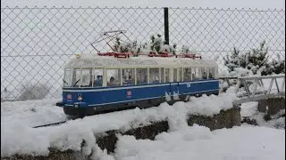 PIKO G Gläserner Zug im winterlichem Einsatz