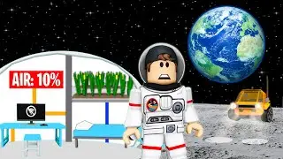 I Got STRANDED On the MOON!! (Brookhaven RP)