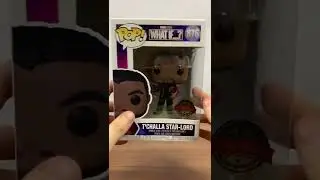 Фигурка Funko POP! Bobble Marvel What If T'Challa Star-Lord Unmasked (Exc)