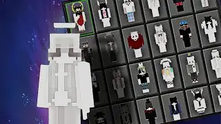 Skins with mixed cosmetics and capes