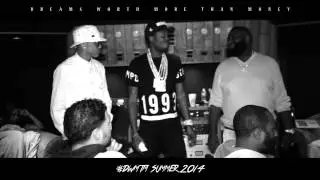Meek Mill in studio recording "Off The Corner" featuring Rick Ross #DWMTM