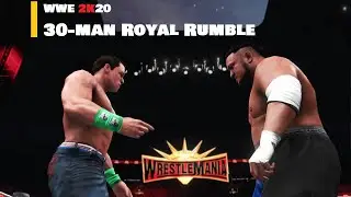 WWE 2K20 | 30-man Royal Rumble | 109