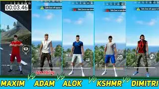 DIMITRI VS MAXIME VS ALOK VS K VS ADAM