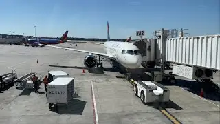MSP—DTW—IAH | Delta Airlines B757-200 and A220-100 | March 2022
