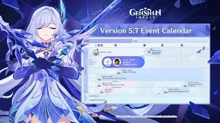 Genshin Impact Version 5.7 Pre-Registration Now Open!