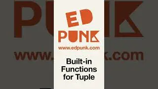[Day 67] Python Built-in Functions that can be used for a Tuple | Light Mode 