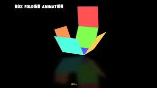 After Effects Tutorial | 3D Folding Box Animation After Effects | Media Onoff