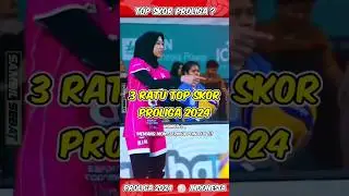 WOW‼️Inilah Ratu Top Skor Proliga 2024⁉️#shorts #proliga #volleyball #megawati #parkhyemin