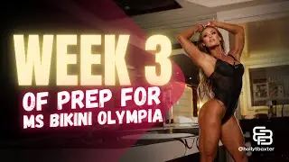 Ms. Bikini Olympia Prep - Week 3: Real Progress, Diet & Training Tips Revealed!