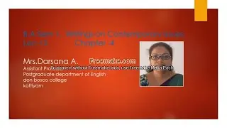 LECTURE-12: WRITINGS ON CONTEMPORARY ISSUES-  B A ENGLISH SEM -1
