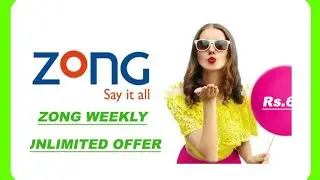 How To Zong weekly Unlimited call  package |Make free calls  .2020
