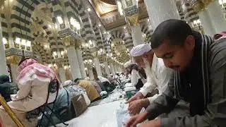 masjid nabive Madina me paly ahna or Azan ko listen karna kiya manzar hota hai 