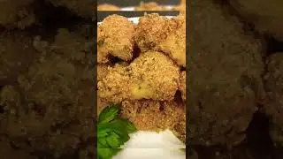 Крылышки в хрустящей чесночной панировке у меня на канале